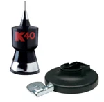 K40 Cb Antenna Magnet Mount Kit, 57.25" Stainless Steel Whip, 18' RG-58A/U Coax. Fixed Price $119.99.