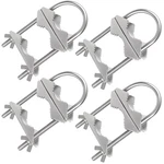 Mookeerf Double Antenna Mast Clamp - 4 Sets To V Jaw Blo. Fixed Price $46.83.