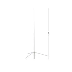 144-174MHZ Vhf 63" Base Station Antenna SO-239 (uhf Female) Diamond F22H. Fixed Price $164.95.
