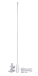 Tram 1610-HC 5 Whip Vhf Marine Antenna, Ratchet Mount, White, All Bands. Fixed Price $34.99.