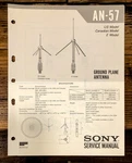 Sony AN-57 Antenna Service Manual *original*. Fixed Price $14.97.