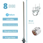 8 Dbi Tuned Fiberglass Helium Hotspot Miner Antenna US915. Fixed Price $29.95.