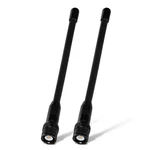 Eightwood Bnc Handheld Scanner Antenna 2-PACK Dual Band 144/430MHZ Vhf Black. Fixed Price $16.31.