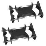 Kswlor Double Antenna Mast Clamp V Jaw 1-1.8 Inches (canopy Diameter), Black. Fixed Price $31.18.