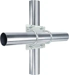 Antenna Mast Clamp Cross-over Bracket Kit With U Bolts For 1-2 Od Poles Head. Fixed Price $26.60.