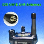 C05 Vhf Uhf Tuned Antenna Motorola RDU4160 Visar XPR6550 XPR6100 XPR6350. Fixed Price $46.39.