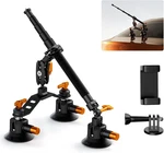Car Mount For Camera: 3 In Suction Cup Kit 15 Curved Surface Adjustment. Fixed Price $172.35.
