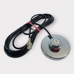 Antenex/laird G8BI 3.25"CHROME Magnetic Nmo Antenna Mount W/ Bnc Male Connector. Fixed Price $43.99.