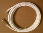Maxx-tenna Scanner Antenna 30' Extension RG6 White Coax Cable With Connectors. Fixed Price $16.50.