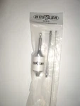 Hustler Scb-s White 11M 8" Short Shaft Trucker Hf Mobile Antenna W/o Mount. Fixed Price $105.95.