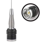 Rugged Radios Uhf & Vhf Wide Band 1/4 Wave Antenna With Spring 132-525 Mhz. Fixed Price $40.80.