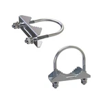 2 Pcs Stainless Steel Antenna Clamp Ubolt Mounting Hardware All Nuts And. Fixed Price $19.01.