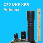 C70 Tuned Stubby Uhf Antenna Low Vswr For Motorola Mototrbo XPR7000 PMAE4070. Fixed Price $41.99.