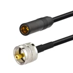 Eightwood PL259 Uhf To Din Fm/am Female Adapter RG58 Coax Cable 12 Inches. Fixed Price $16.95.
