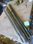 Lot Of 5 Nos 120-14, AT-1043/U Antenna Elements, Extensions For Series Nvis. Fixed Price $139.00.