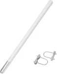 Uhf Fiberglass Mobile Radio ANTENNA,70CM 400-470MHZ Gmrs Base White. Fixed Price $35.94.