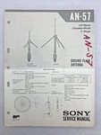 Original Oem Sony AN-57 Service Manual Repair Remote Group Plane Antenna 1982. Fixed Price $14.99.