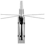 New Larsen 144-512 Bsa-kit Omni Base Mount Station Antenna Radials .070 Mhz. Fixed Price $60.00.