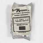 Digital Antenna F114 4.5" Double Female Ferrule Adapter (1"-14 Thread) **new**. Fixed Price $31.99.