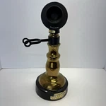Rare Vintage 1978 Jim Beam Candlestick 1897 Desk Set Telephone Decanter-no. Fixed Price $21.55.