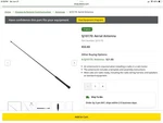John Deere Part Number SJ10170: Aerial (tractor Cab Radio Antenna). Fixed Price $35.00.