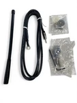 Shakespeare 4356 10.5" Am/fm Flex Antenna W/ 1" Ball Mount - Black **new**. Fixed Price $41.99.