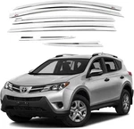 Autoclover Tape-on Rain Guards Window Visors 6 Pcs Set For Toyota RAV4 2013-2018. Fixed Price $39.99.
