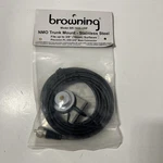 Browning BR-1020-UHF Trunk Mount Stainless Steel PL-259 Male Connector #74. Fixed Price $21.95.