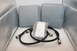 Lot Of 2 Laird PA58-19 Panel Wide Band Antenna + LMR-400 Coax Jumpers 5GHZ 19DBI. Fixed Price $120.00.