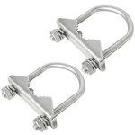 Xrds-rf Antenna Mount Clamp U-bolt 2 Pcs, Mast V Jaw Block With.... Fixed Price $14.45.