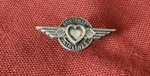 1980 Southwest Airline Swa Employee Service Pin Crew Pilot Agent Wings Luv. Fixed Price $49.97.