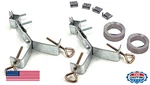 Easy Up EZ29-36 Galvanized Steel Antenna Chimney Y-mount 18FT Straps 4IN Standof. Fixed Price $60.56.