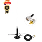 Bingfu Vehicle Mobile Ham Radio Antenna With Ground Planes Dual Band Black. Fixed Price $48.98.