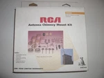 Rca VH146 Chimney Tv Antenna Mast Mount Bracket Galvanized Straps Nos. Fixed Price $39.95.