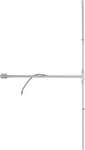 DP100 150W Fm Transmitter Antenna Outdoor - 1/2 Wave Dipole Silver. Fixed Price $179.60.