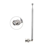 Pobady Bnc Male Connector Telescopic Antenna 7 Sections Vhf Uhf 1 Pcs, Silver. Fixed Price $9.12.