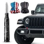 Alpha Defense Round Style Antenna 50 Cal Shaped Blackout Digi Camo. Fixed Price $65.68.