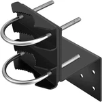 Antenna Mount Outdoor Pole Mast Bracket- Heavy Duty Steel With U-b. Fixed Price $38.95.