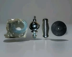 Hustler SSM-1 Professional Heavy-duty Cb Antenna Ball Mount & Spring 3/8 X 24. Fixed Price $78.99.