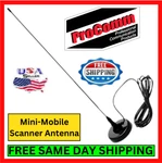 Procomm JBC290MBN Wideband Mobile Scanner Antenna W/ Mag Mount Bnc 25MHZ-1.2GHZ. Fixed Price $34.95.