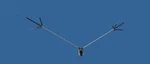 Comet Antennas CHV-5X 5-BAND, 1/2 Wave Rotatable Dipole For 40/20/15/10/6 Meters. Fixed Price $339.95.