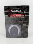 Radio Shack Amplified Fm Dual Antenna 15-1859. Fixed Price $19.99.