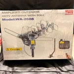 Pingbingding Amplified Outdoor Hdtv Antenna W/ Pole 360 Rotation Vhf/uhf. Fixed Price $35.00.