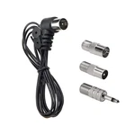 Aediko Fm Antenna For Indoor Stereo Receiver 75 Ohm Radio. Fixed Price $9.11.