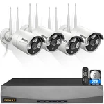 Dual Antennas For Wi-fi Enhanced Ai Human Detected 2K 3.0MP Wireless Security.... Fixed Price $283.99.