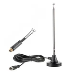 Eifagur 75 Ohm 300 Magnetic Base Fm Radio Telecopic Antenna With Black. Fixed Price $27.66.