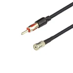 Redyutou Car Radio Antenna Cd Player Iso Female Din Cable. Fixed Price $11.06.