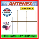 Connectivity Antenex Y1503 Vhf Yagi Antenna 150-174MHZ 9DBI N-female Gold Rf. Fixed Price $314.95.