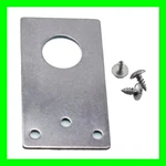 Nmo 3/4 Hole Stainless Flat Fender Bracket Mount Mobile Antenna Tram 1255-F. Fixed Price $10.17.