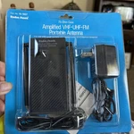 Radio Shack Amplified Vhf/uhf/fm Portable Antenna Untested. Fixed Price $27.99.